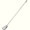 thumbnail image 1 of Stainless Steel Cocktail Mixing Spoon,Torubia Bar Spoons, 11.85 inch Long Handle Cocktail Twisted Stirrer for Bartender or Home Use ，Silver, 1 of 9