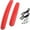 Red, variant on Bike Mudguard BMX Folding Bike Small Wheel Bicycle Bike Mudguard Front Rear Mud Guard Set