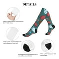 thumbnail image 6 of Bixox cute Skull organ Print Compression Socks,Compression Socks Women & Men Circulation for Medical,Running,Athletic, 6 of 7