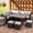 Gray, variant on KIOOTTO Premium Aluminum Outdoor Dining Table, Large Patio Table for Backyard Garden, Weather Resistant Outdoor Furniture for Family Dining