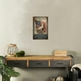 thumbnail image 5 of Independence Day Tin Sign Let Freedom Ring Metal Sign Eagle & Flag Vintage Wall Decor For Club Office Home 8x12 Inch, 5 of 7