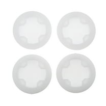 Beaupretty 4Set Drum Cap Plastic White Cross Shaped Sealing Caps for Barrels