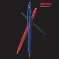thumbnail image 2 of Rotring 600 Mechanical Pencil HB 0.7 mm Blue All-Metal Body Hexagonal Barrel, 2 of 6