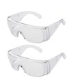 thumbnail image 1 of Gafas de seguridad para gafas, lentes de seguridad para el trabajo resistentes a la niebla, transparentes, de alta resistencia y fuerte transparencia, 2 uds., 1 of 5