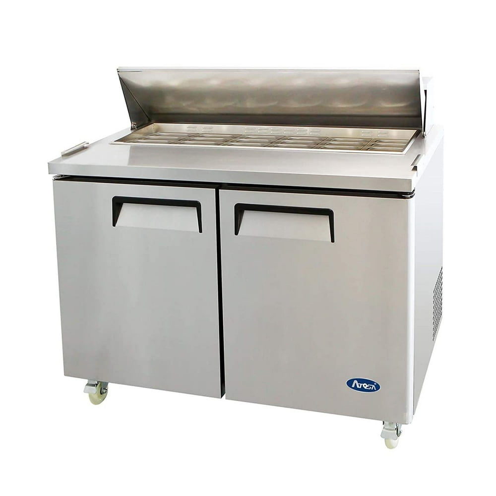 Atosa USA MSF8306 Stainless Steel Mega Top Sandwich/Salad Prep Table 48