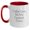 White/Red, variant on Funny Operator Power Coffee Mug Gifts from Friends for Birthday