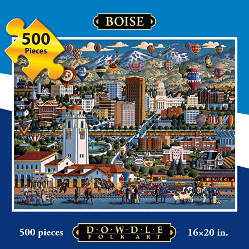 Puzzle - Boise 500 Pc par Art Populaire Dowdle