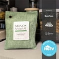 thumbnail image 5 of Moso Natural Air Purifying Bag, 200g Green, Bamboo Charcoal Odor Absorber and Small Space Deodorizer, Closet Odor Eliminator and Car Air Freshener, 5 of 8