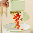 thumbnail image 7 of Suction Cup Triangular Sink Rack - Kitchen Press-Install Drain Basket, Space-Saving Organizer for Sink Area, Bottom Color Shipped Randomly, Practical Kitchen Storage Item, 5.91*4.13in, Green, 7 of 7