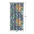 thumbnail image 5 of Pioneer Flower Floral Print Pattern Shower Curtain 36"x72" ,Bathroom Decorative Shower Curtains Set with 12 Hooks,Modern Waterproof Washable Shower Curtain, 5 of 6