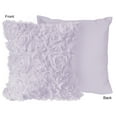 thumbnail image 3 of Sweet Jojo Designs Rose Lavender Girl Square Decorative Throw Pillow Covers Set 2 Piece 18in., 3 of 5