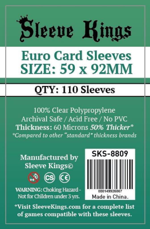 100 Euro Card Sleeve 59 x 92mm 7028 