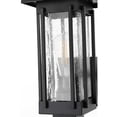 thumbnail image 5 of Elegant Lighting Melvale 7" Outdoor Pendant In Black, 5 of 8
