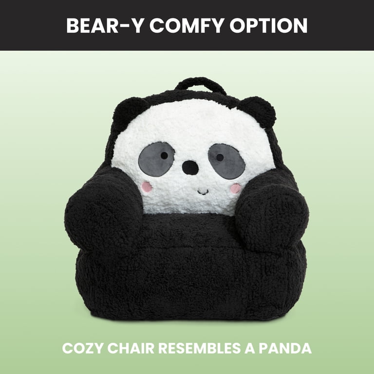 Delta Children Panda Cozee Buddy Chair, Plush Toddler Seat with
