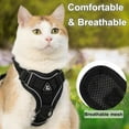 thumbnail image 2 of Cat Harness and Leash, Reflective Cat Harness Escape Proof for Walking, Adjustable Kitten Harness and Leash Set, 18 Buckles Easy Control Breathable Cat Vest Harness for All Types of Cats, 2 of 8