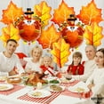 thumbnail image 5 of KatchOn, Fall Leaves & Turkey Balloons - Large, Pack of 10 | Thanksgiving Balloons for Thanksgiving Decorations | Turkey Mylar Balloons, Fall Decorations for Home | Thanksgiving Party Decorations, 5 of 5