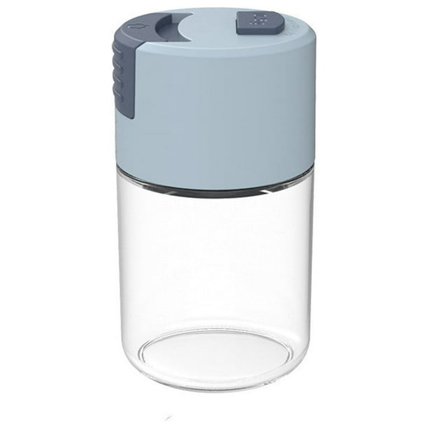 Suministros de cocina, Botellas, Aparatos de cocina, Juego de utensilios de cocina, Condimentador dosificador, Tanque de condimento cuantitativo tipo prensa, 0,5 g cada uno