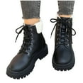 thumbnail image 4 of Bottes d'Hiver pour Femmes Mollet Grand Décontractées Intérieur/extérieur, 4 of 9