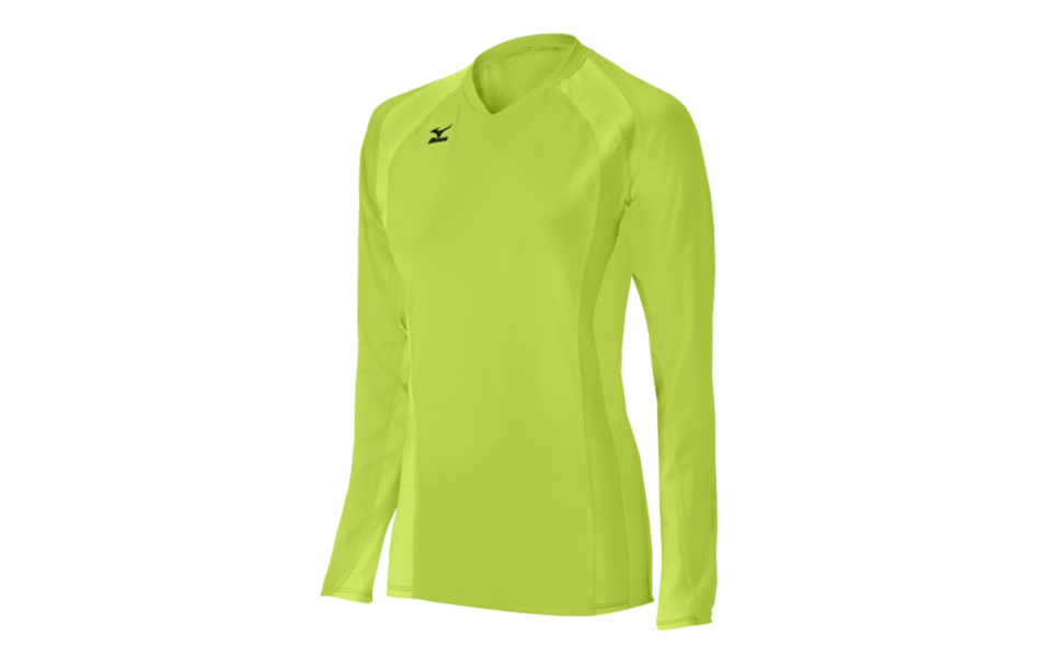 Mizuno Womens Volleyball Techno Volley V Long Sleeve Jersey