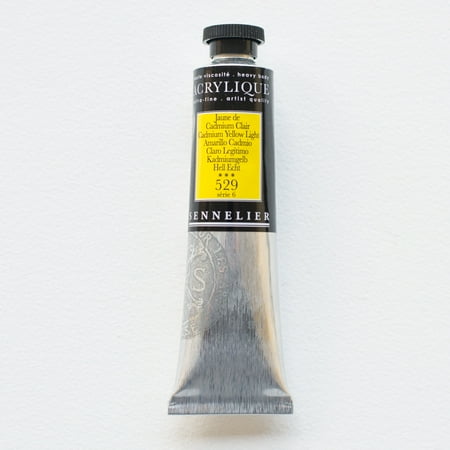 UPC: 3046450065104 | Sennelier Extra-Fine Artists Acrylic Color 60ml Tube Cadmium Yellow Light S6