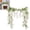 White, variant on Artificial Wisteria Hanging Flowers, 6Ft Artificial Wisteria Garland, Hanging Wisteria Flower Vines Rattan, Reusable Flowers String for Wedding Arch Party Garden Home Decor, Light Violet