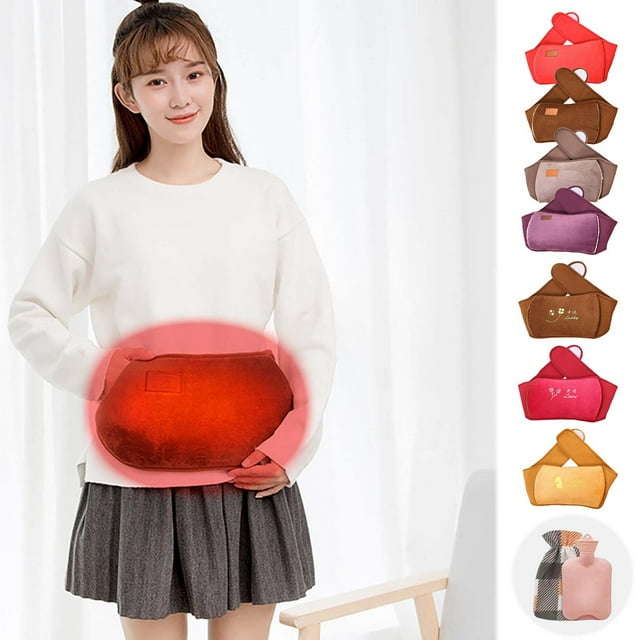 Wzzjkit Heating Pad for Period Cramps, Menstrual Period Stomach Pain Heating Lower Back Pain Relief for Women/Christmas/Outdoor/Camping/Travel Must Haves Menstrual Heating Pad