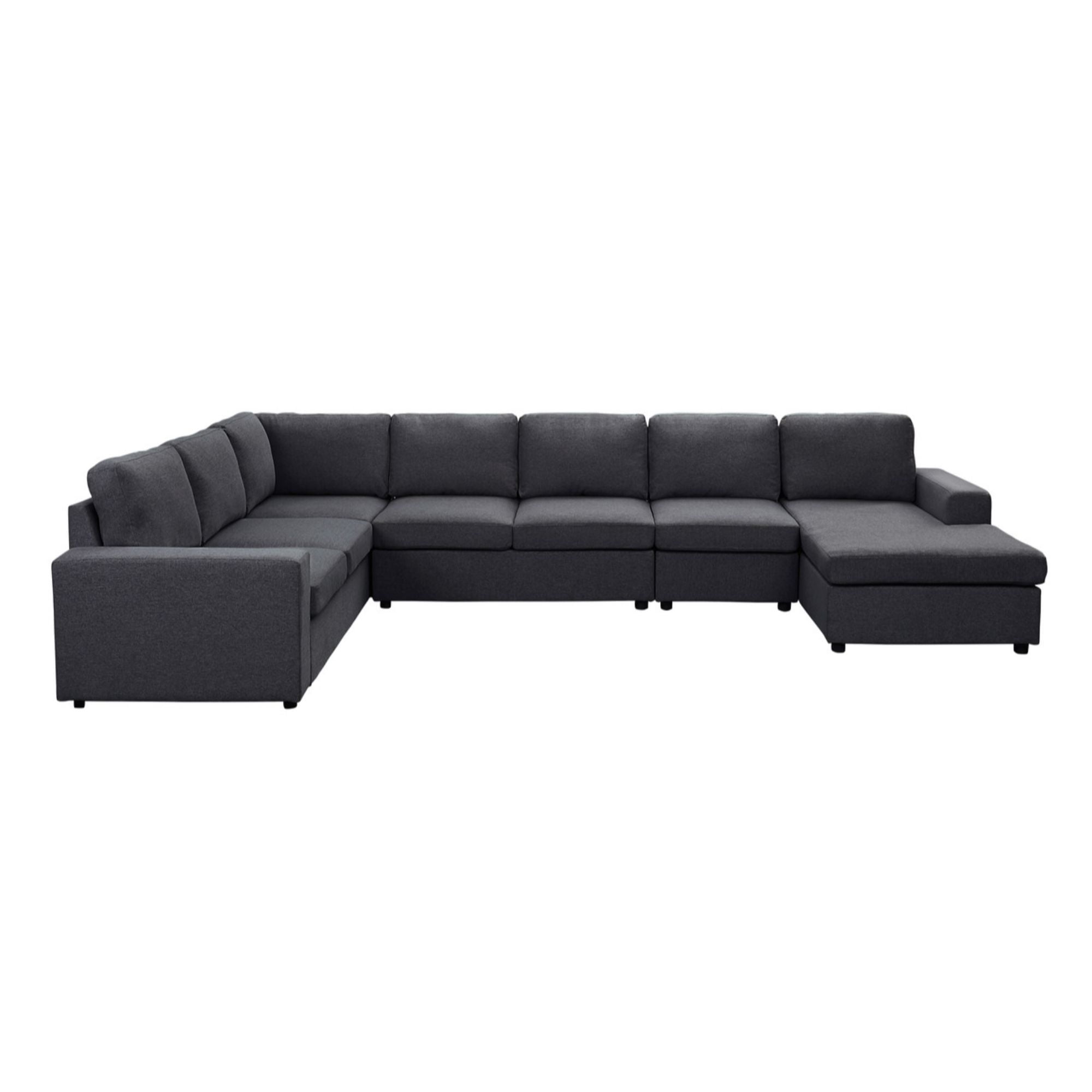 Ivy bronx epperson reversible modular sectional fabric deals