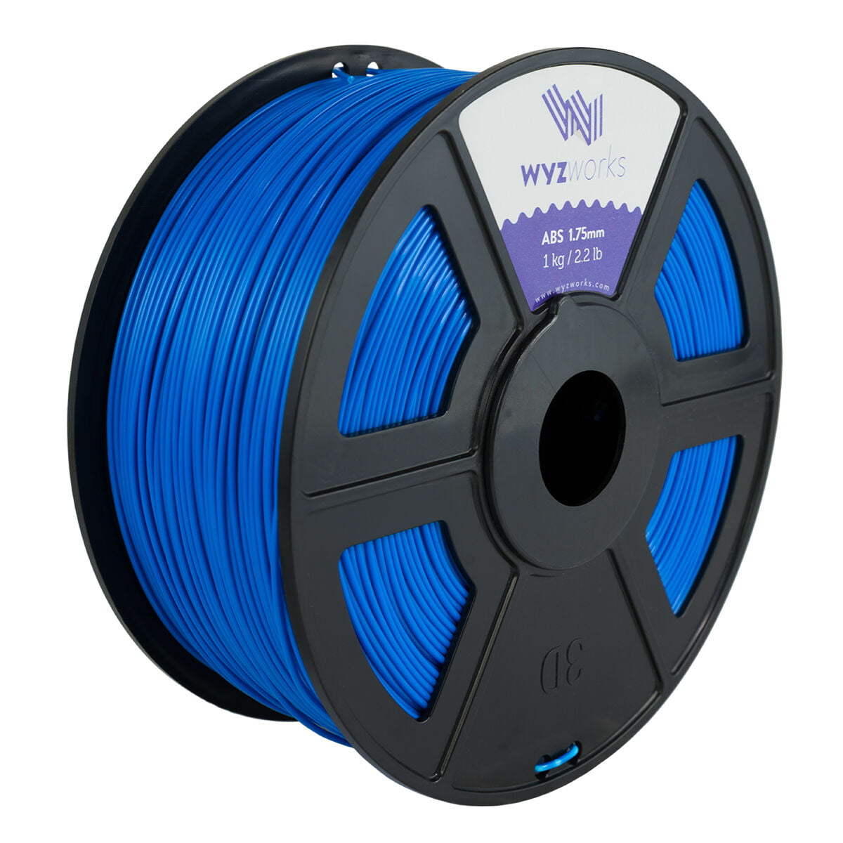 WYZworks ABS 1.75mm [ Blue ] Premium 3D Printer Filament