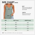 thumbnail image 5 of Tank Tops for Women Double Spaghetti Strap V Neck Eyelet Sleeveless Camisole Shirts Loose Fit Summer Casual Tops, 5 of 7
