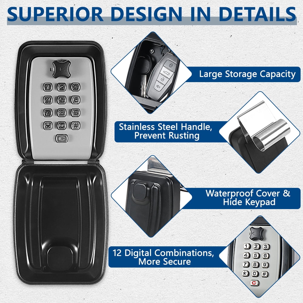 Car Window Lock Box For Turo 2024 Car Window Lock Box - Heavy Duty Key ...