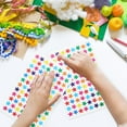 thumbnail image 2 of Pack of 960pcs 1cm Self Adhesive Assorted Colors Shiny Sparkle Star Stickers Kids Students Rewards Teachers Supplies, 2 of 6