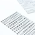 thumbnail image 2 of CRAFTY & CO. Alphabet Stickers Black Cursive, 52 pcs, 2 of 8