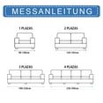 thumbnail image 4 of EIMELI 1/2/3/4 Seat Sofa Covers Elastic Stretch Sofa Slipcovers Soft Breathable Chaise Lounge Couch Cover Non-slip Machine Washable Sofa Furniture Protector Covers for Home Living Room Of, 4 of 7