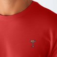 thumbnail image 5 of Dalix Espresso Martini Midweight Soft Tee Short Sleeve Cotton Shirt Summer Mens in Red L Large, 5 of 5