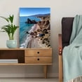 thumbnail image 5 of Coastal Villa Landscape Canvas Print Wall Art for Living Room Bedroom Bathroom Hallway Office Decor, 5 of 8