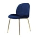 thumbnail image 2 of Set de 4 Sillas Vanguardista Mundo In Treviso Velvet Azul, 2 of 9