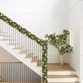 thumbnail image 4 of Artificial Christmas Garland with Balls,Red Berries and Pinecones,Holiday Garland for Fireplace,Stairs,Door Decor,Indoor Outdoor Christmas Decorations with Glitter Balls for Festive Home Celebration, 4 of 6