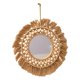 thumbnail image 5 of Espejo colgante redondo de macramé con flecos, decoración de pared bohemia, multiusos, decorativo Estilo C, 5 of 9