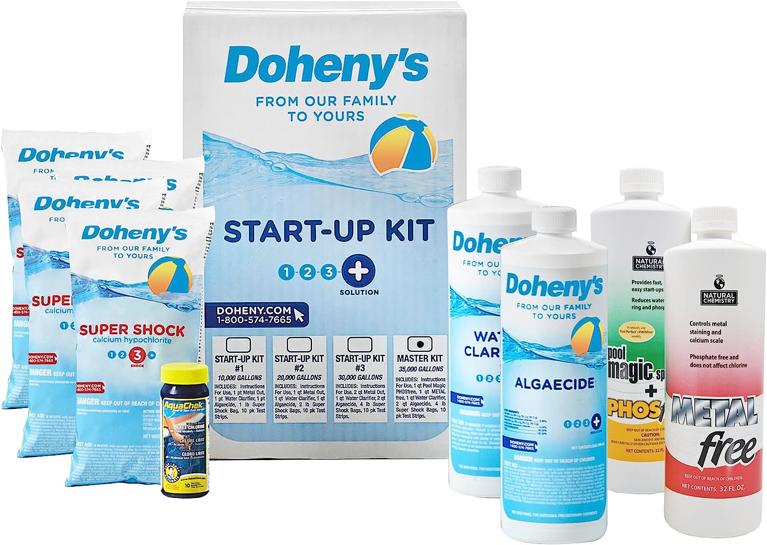 Doheny' Ultimate Pool Opening Master StartUp Kit Includes The 30,000