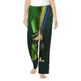 thumbnail image 2 of Kdxio Women's Comfy Stretch St. Patrick's Day4Print Drawstring Pajama Pants-X-Large, 2 of 9