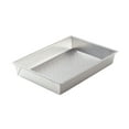 thumbnail image 2 of Chicago Metallic Uncoated Textured Aluminum Rectangular Cake Baking Pan, 9-inch by 13-inch, Silver, 2 of 5