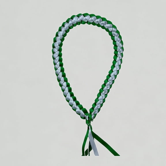 Xijirk Graduation Lei, Ribbon Necklace with Tassel for Commencement