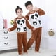 thumbnail image 4 of Conjuntos de pijamas cálidos para niños y niñas, ropa de dormir de franela gruesa de 3 a 14 años, conjunto de ropa interior térmica de lana para bebé, invierno, novedad, 4 of 4
