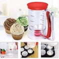 thumbnail image 3 of Hioecau Handheld Batter Funnel Separator BPA-Free Safe Materials Leak-Proof Sealing Precise Measurement 1-4 Cups Integrated Baking Funnel, 3 of 8