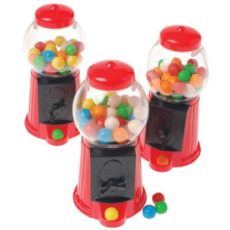 Smarties Gum Ball Machine Coin Bank New in Box 