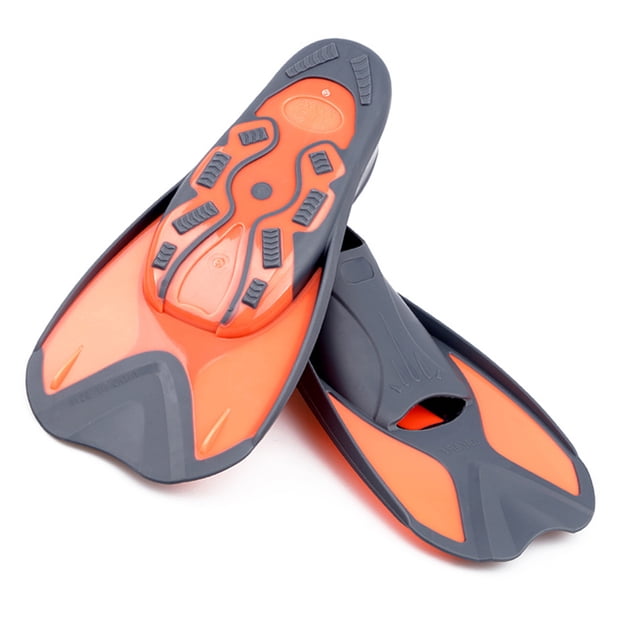 Aletas Niños Cortas Ligeras Aletas de Aletas para Natacia para el atrenamiento de snorkel