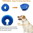 thumbnail image 4 of Inflatable Dogs Collar, Pet Protective Neck Collar For Cats And Dogs, Pet Collar Cone For Recovery After Injuries,Rashes,Surgery,Protective And Adjustable Pet Recovery Collar With 3 Sizes,M, 4 of 7