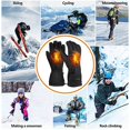 thumbnail image 2 of Bobasndm Heated Gloves for Men Women, Battery Powered Electric Warm Gloves,Lasts 6 Hours, 3 Levels,Waterproof with Touchscreen for Outdoor Cycling Hiking Camping Skiing Fishing, 2 of 9