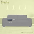 thumbnail image 3 of Coussin Rond Bleu Marine 18.5x8, 3 of 5