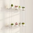 thumbnail image 2 of 1 Set, 2-Tier Acrylic Plant Shelves For Window Of Kitchen, Bedroom, Living Room, 15, 2 of 4